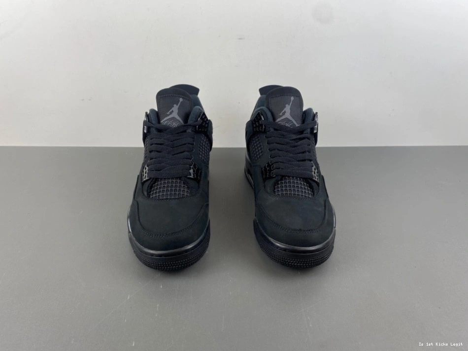 4 (2025) Men's Black  Retro FV5029-010 Jordan Cat 0318